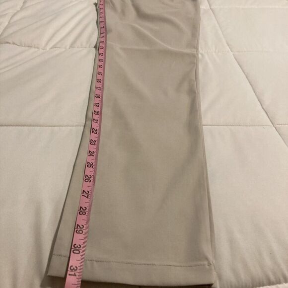 Men's Bugatchi Khaki Performance Pants Size Medium - Picture 6 of 9